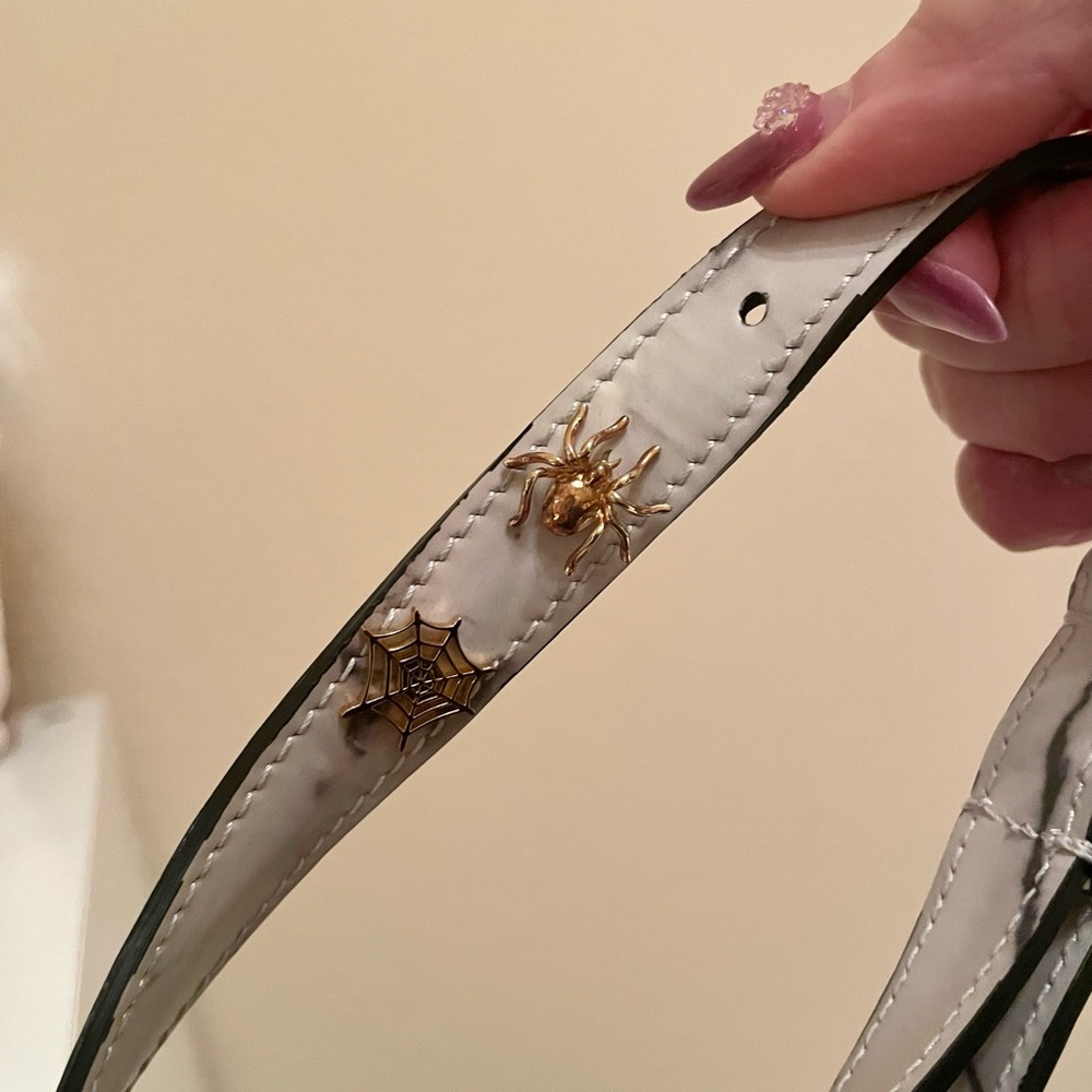 EUC Charlotte Olympia Newman Marble Leather Crossbody/Shoulder Bag & Comb Set - Picture 14 of 16